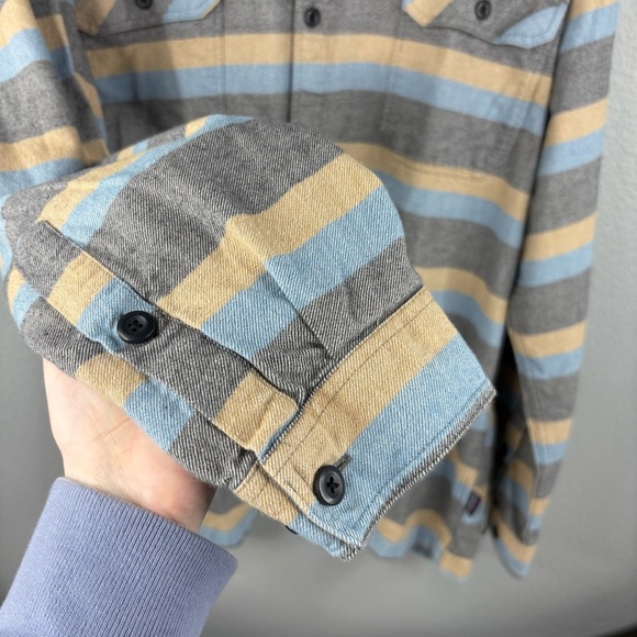 Patagonia Men’s Long-Sleeved Organic Cotton Midweight Fjord Flannel Shirt - Picture 4 of 9